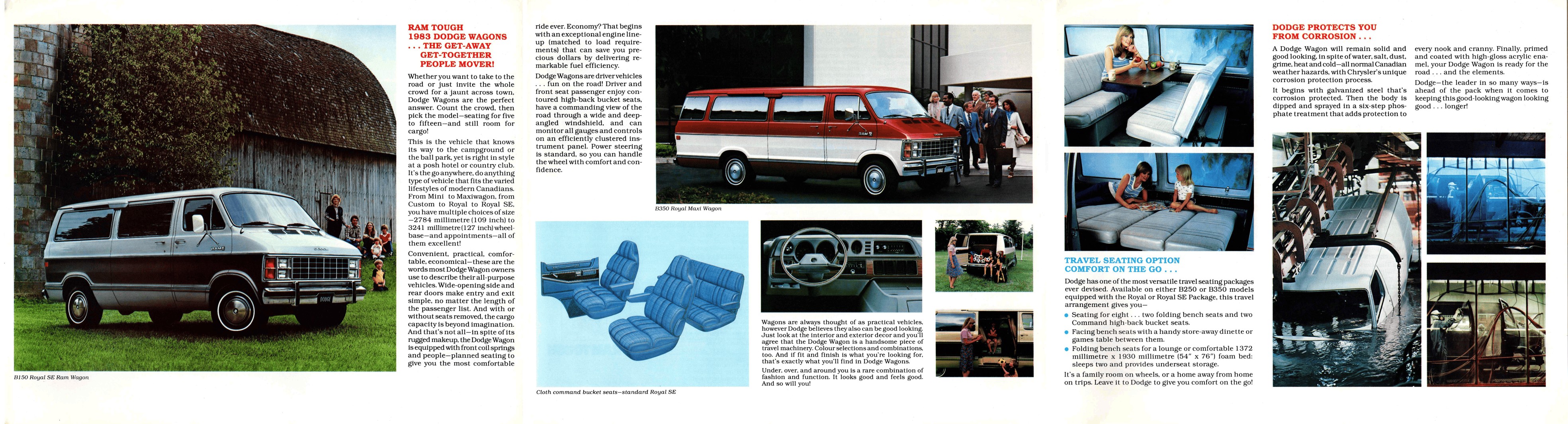 1983 Dodge Ram Wagons Brochure (Cdn) 02-03-04
