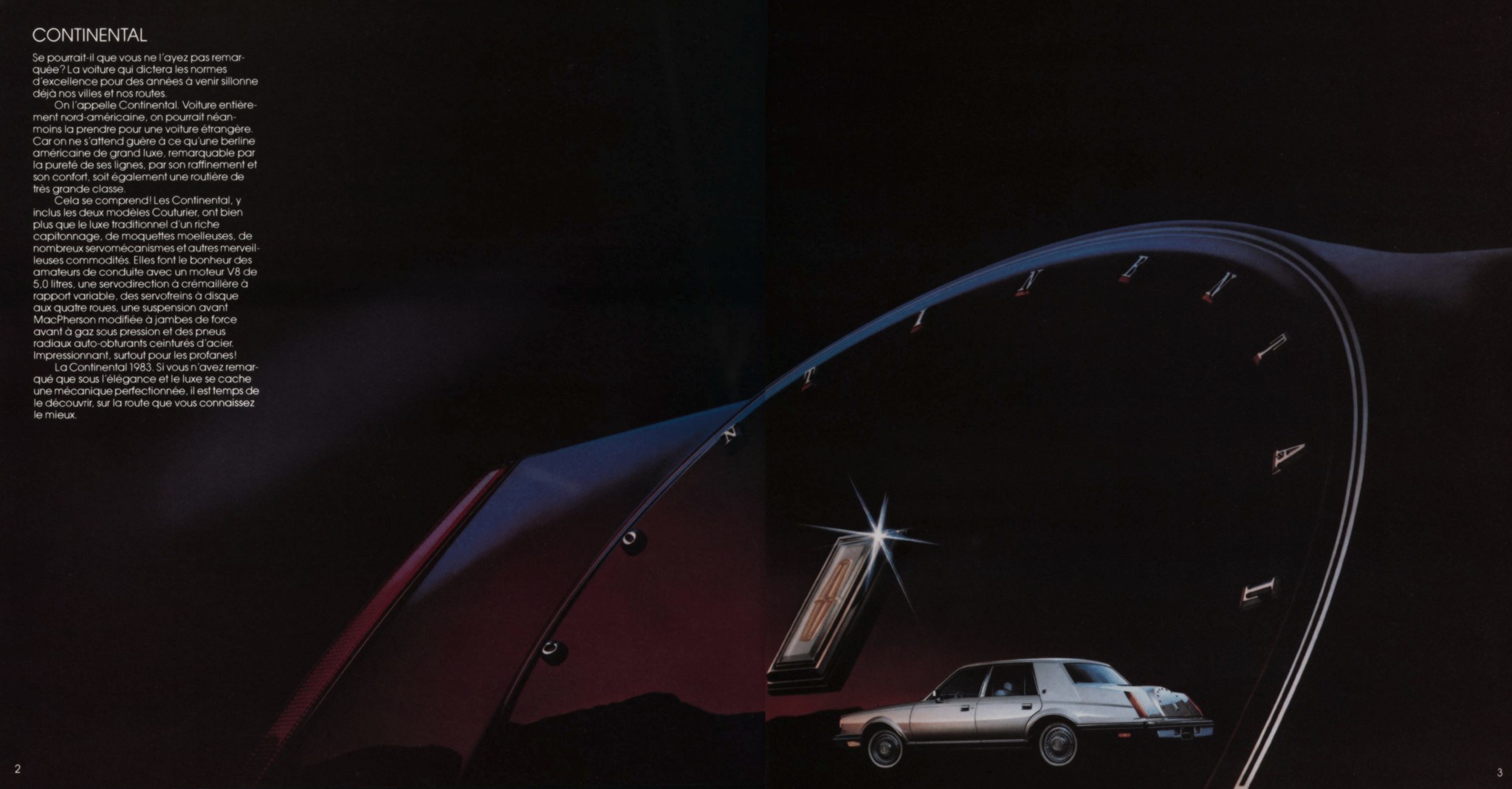 1983 Lincoln Continental Brochure (Cdn-Fr) 02-03