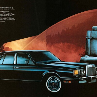 1983 Lincoln Continental Brochure (Cdn-Fr) 10-11