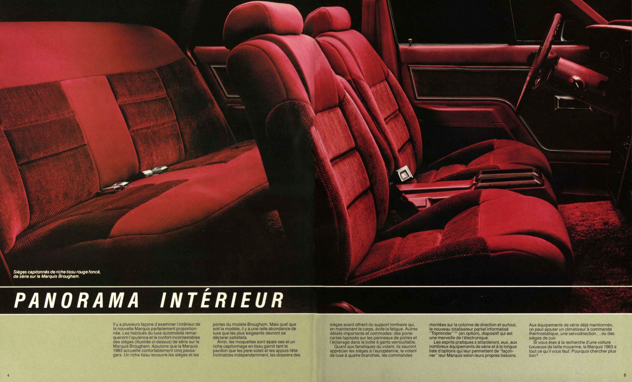 1983 Mercury Marquis Brochure (Cdn-Fr) 04-05