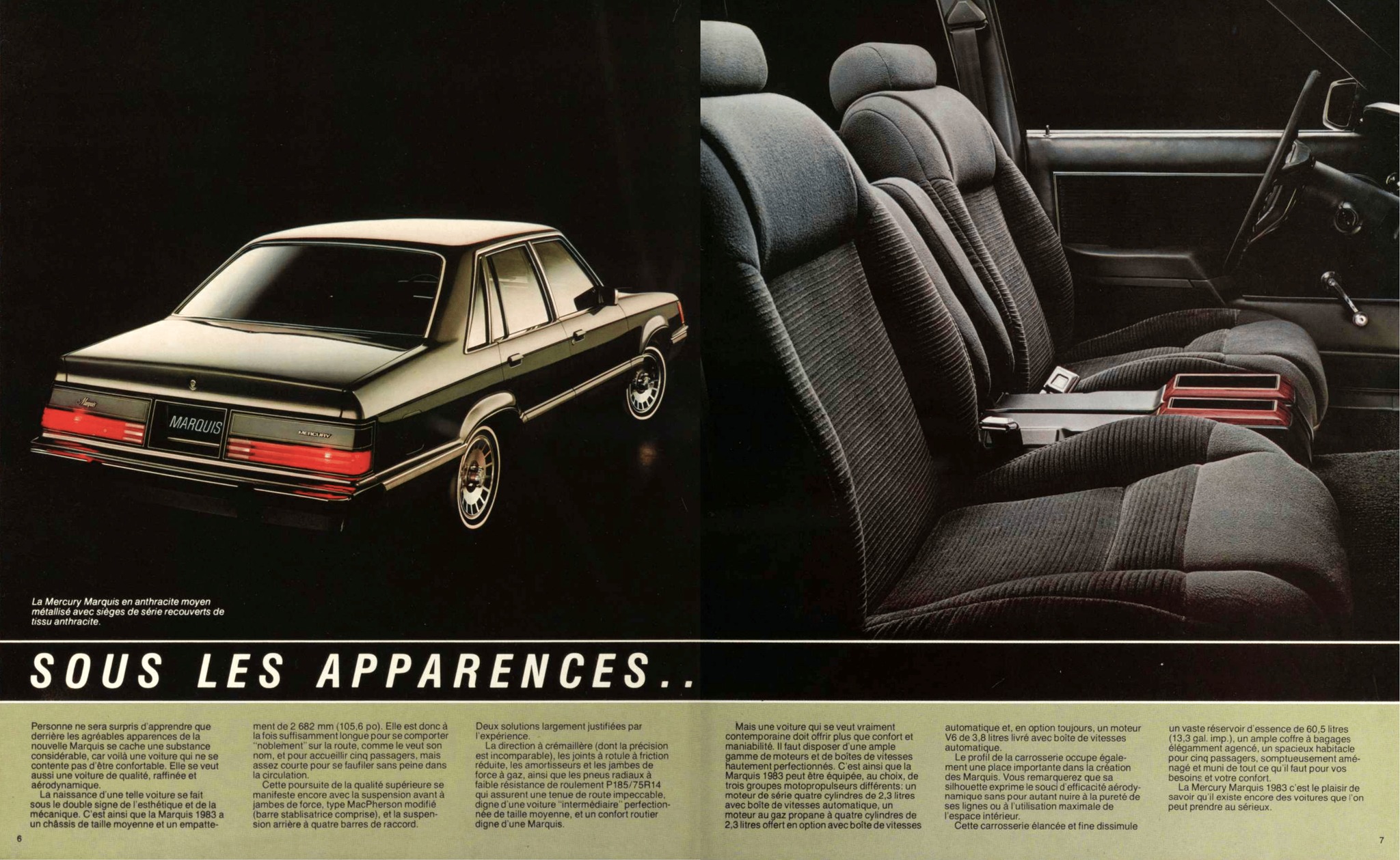 1983 Mercury Marquis Brochure (Cdn-Fr) 06-07