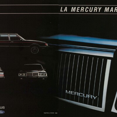 1983 Mercury Marquis Brochure (Cdn-Fr) 12-01