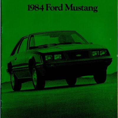 1984 Ford Mustang 1983-08