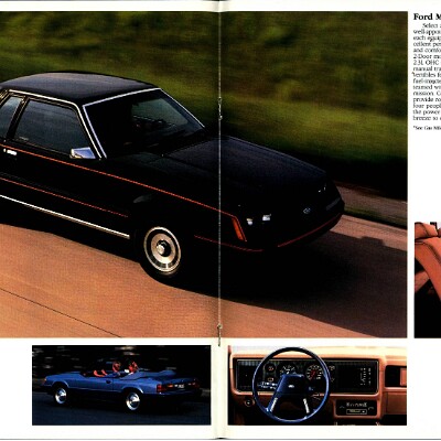 1984 Ford Mustang Brochure 14-15