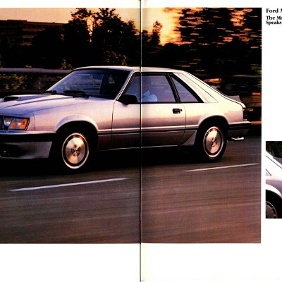 1984 Ford Mustang Brochure 18-19