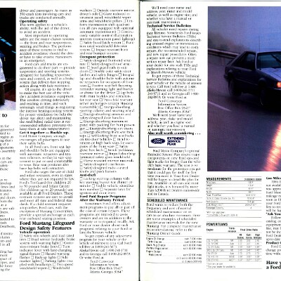 1984 Ford Mustang Brochure 26-27