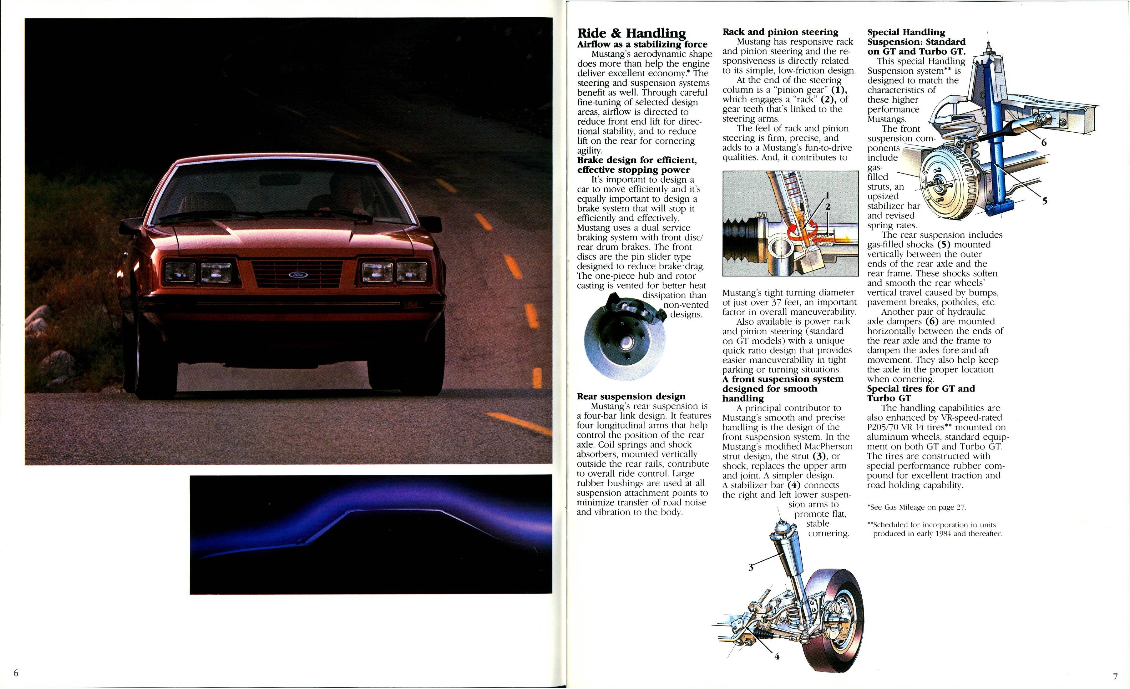 1984 Ford Mustang Brochure (Rev) 06-07
