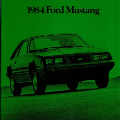 1984 Ford Mustang Revised 1983-12