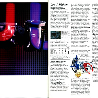 1984 Ford Mustang Brochure (Rev) 04-05