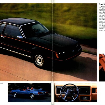 1984 Ford Mustang Brochure (Rev) 14-15