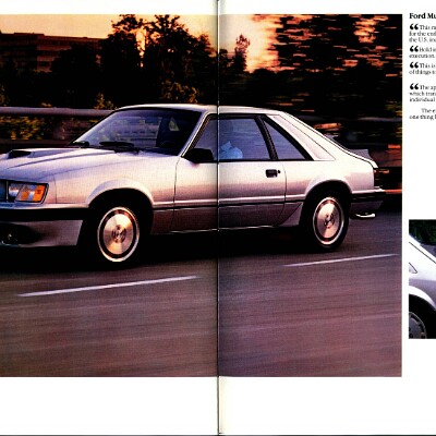 1984 Ford Mustang Brochure (Rev) 18-19