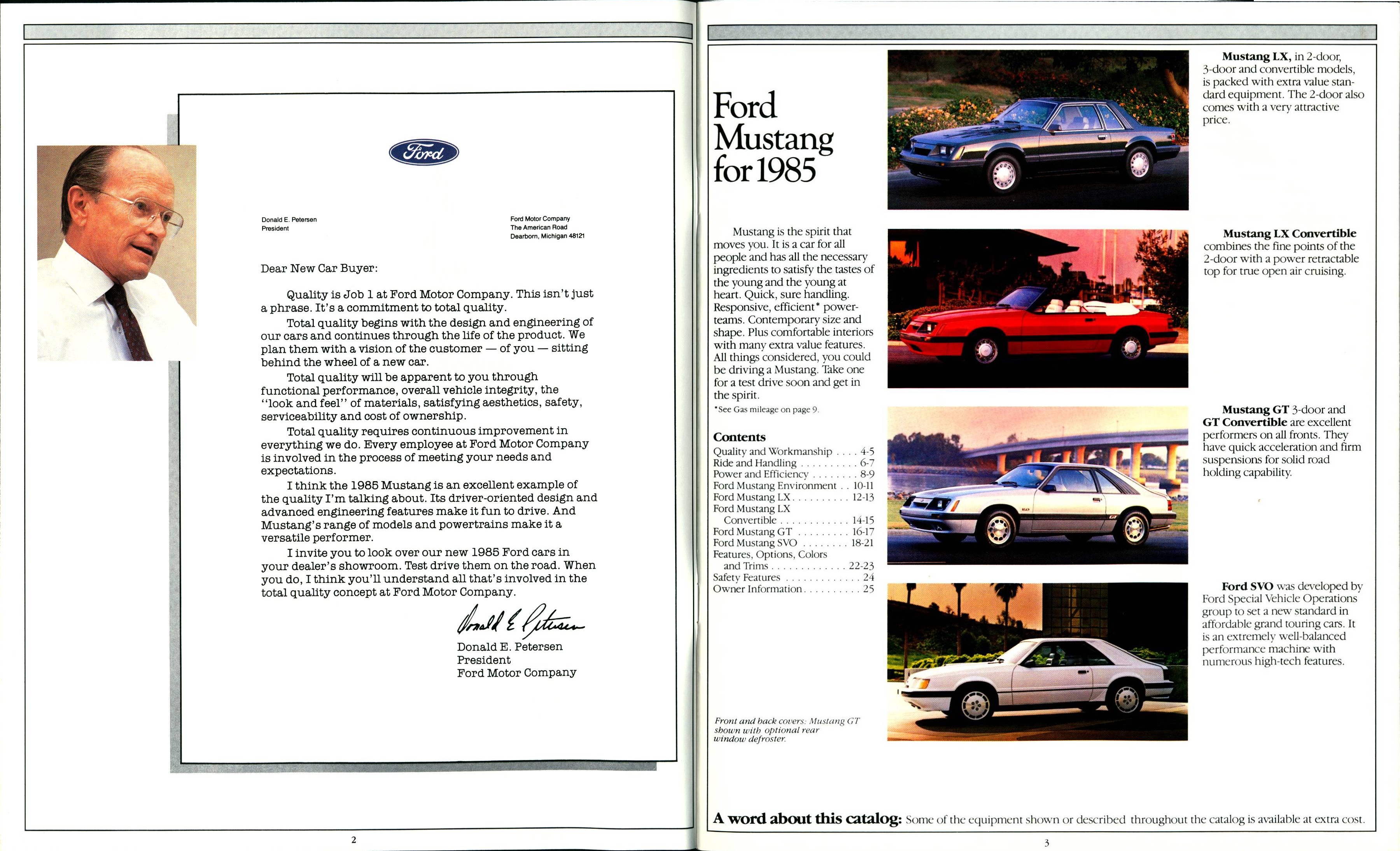 1985 Ford Mustang Brochure 02-03
