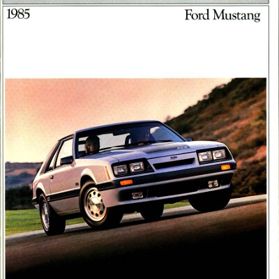 1985 Ford Mustang 1984-08