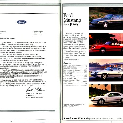 1985 Ford Mustang Brochure 02-03