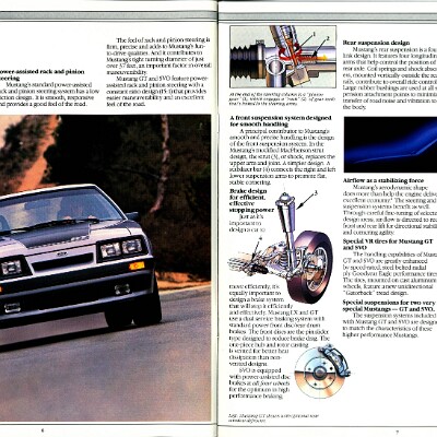 1985 Ford Mustang Brochure (Rev) 06-07