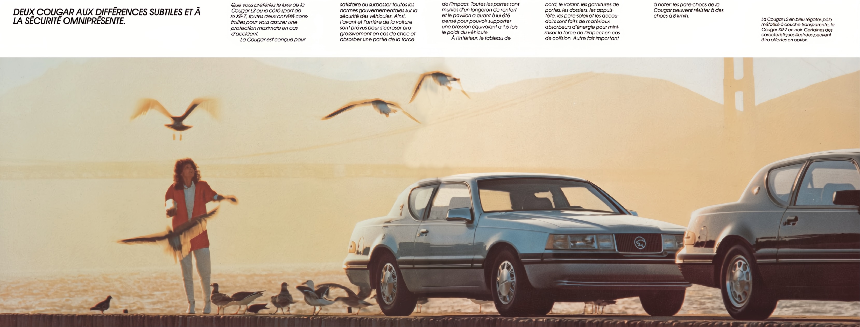 1987 Mercury Cougar Brochure (Cdn-Fr) 12-13