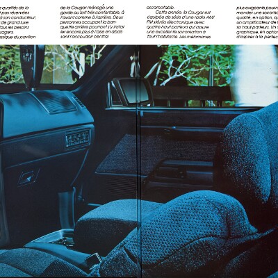 1987 Mercury Cougar Brochure (Cdn-Fr) 14-15
