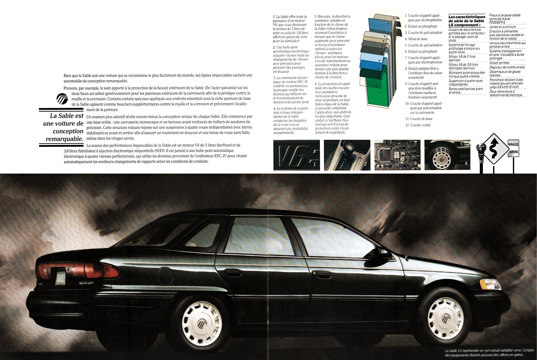 1994 Mercury Sable Brochure (Cdn-Fr) 04-05