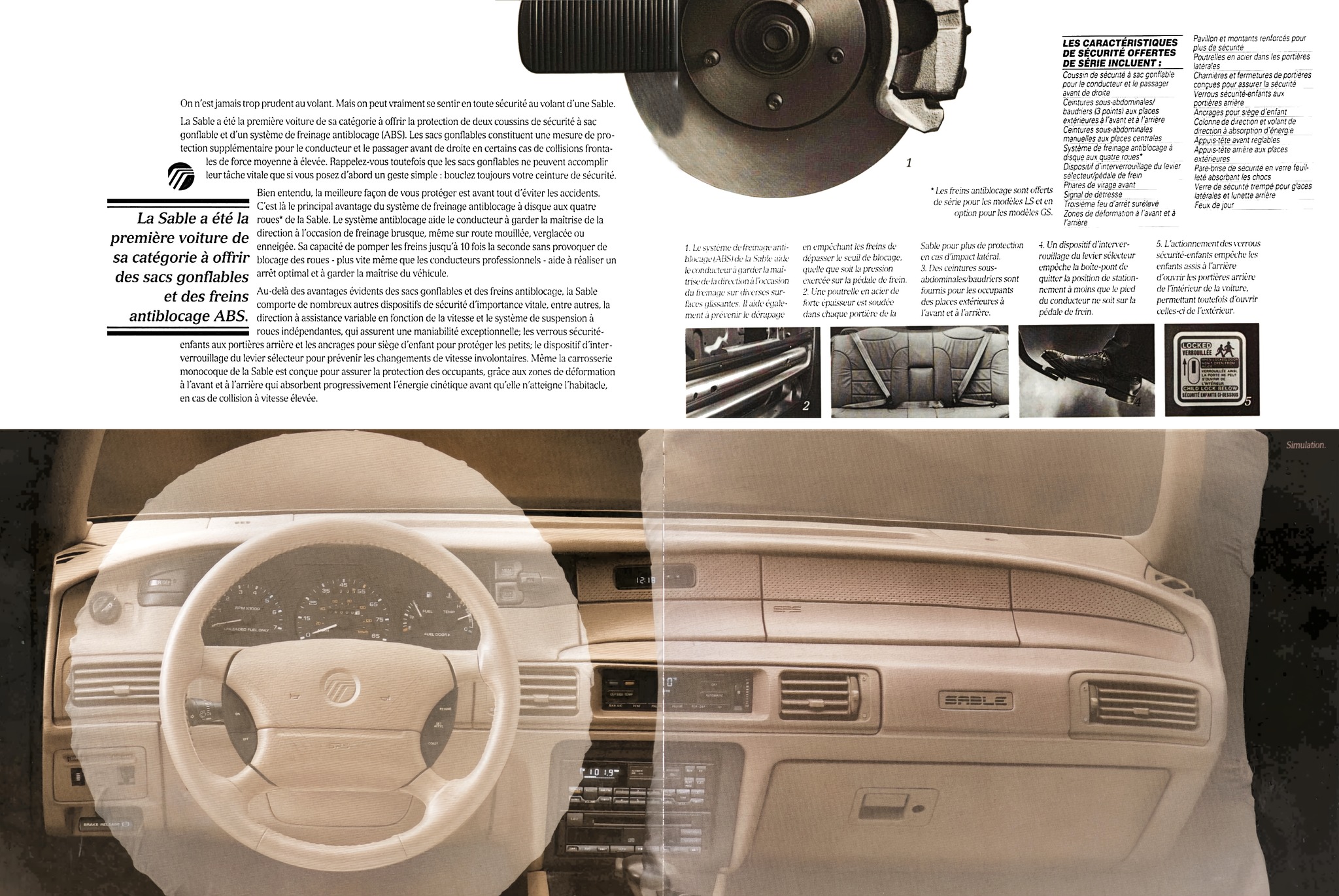 1994 Mercury Sable Brochure (Cdn-Fr) 06-07