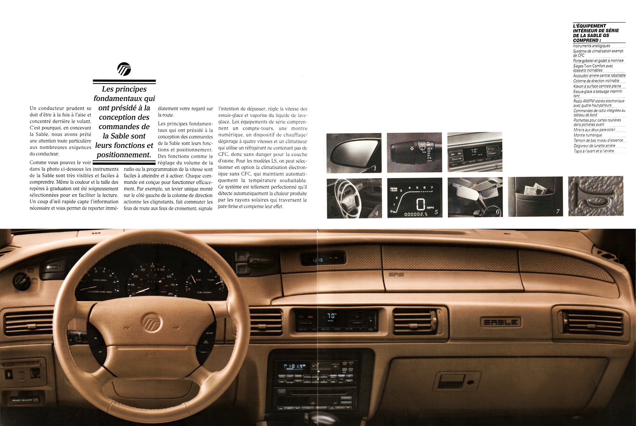 1994 Mercury Sable Brochure (Cdn-Fr) 08-09