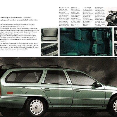 1994 Mercury Sable Brochure (Cdn-Fr) 12-13