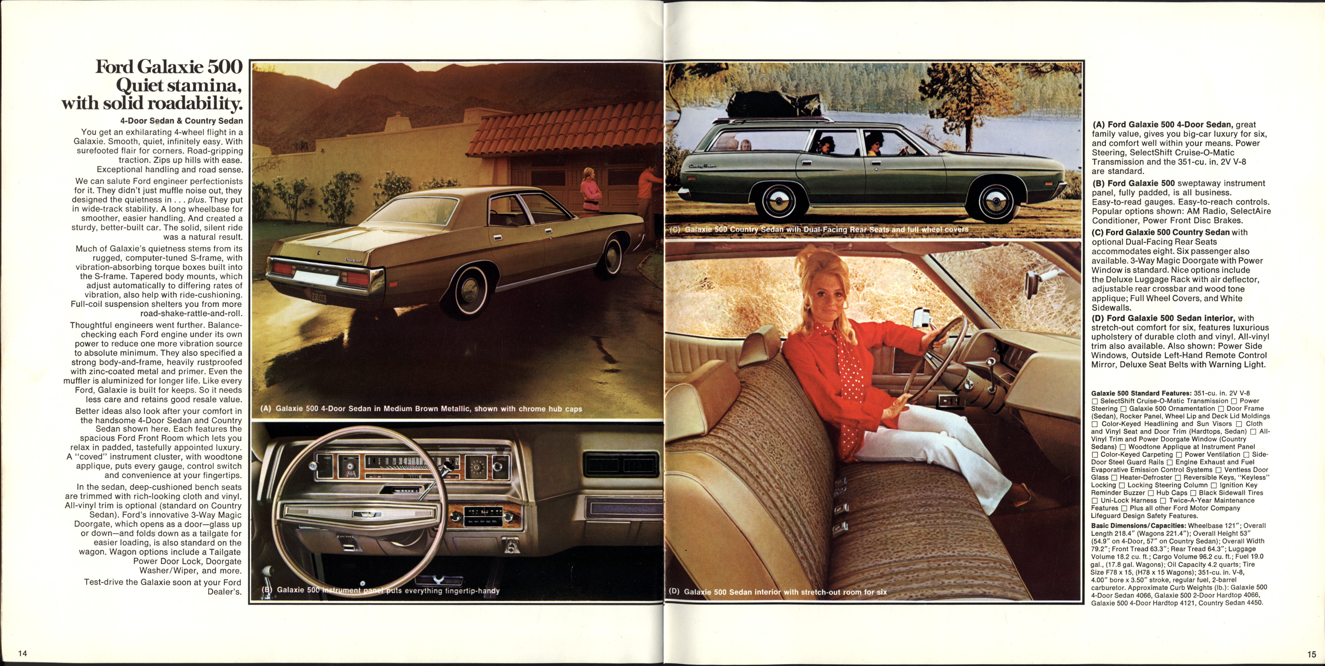 1972 Ford Full Size Brochure (Cdn) 14-15