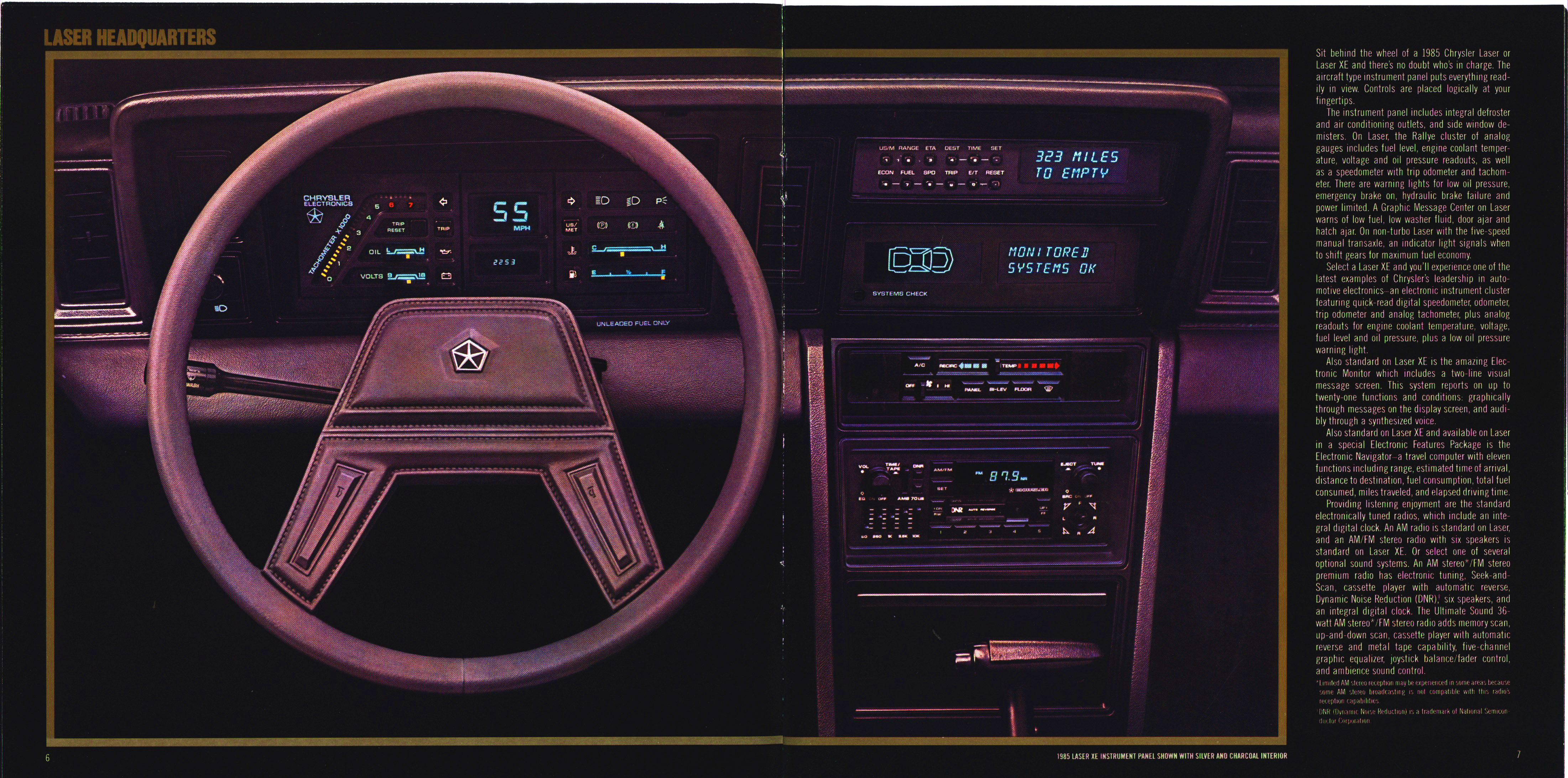1985 Chrysler Laser Brochure 06-07