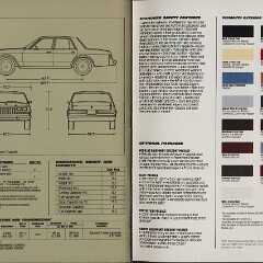 1985 Plymouth Full Prestige Brochure 66-67
