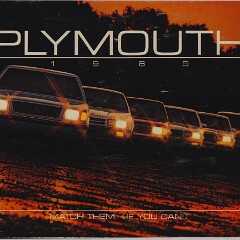 1985 Plymouth Full Prestige Brochure 68