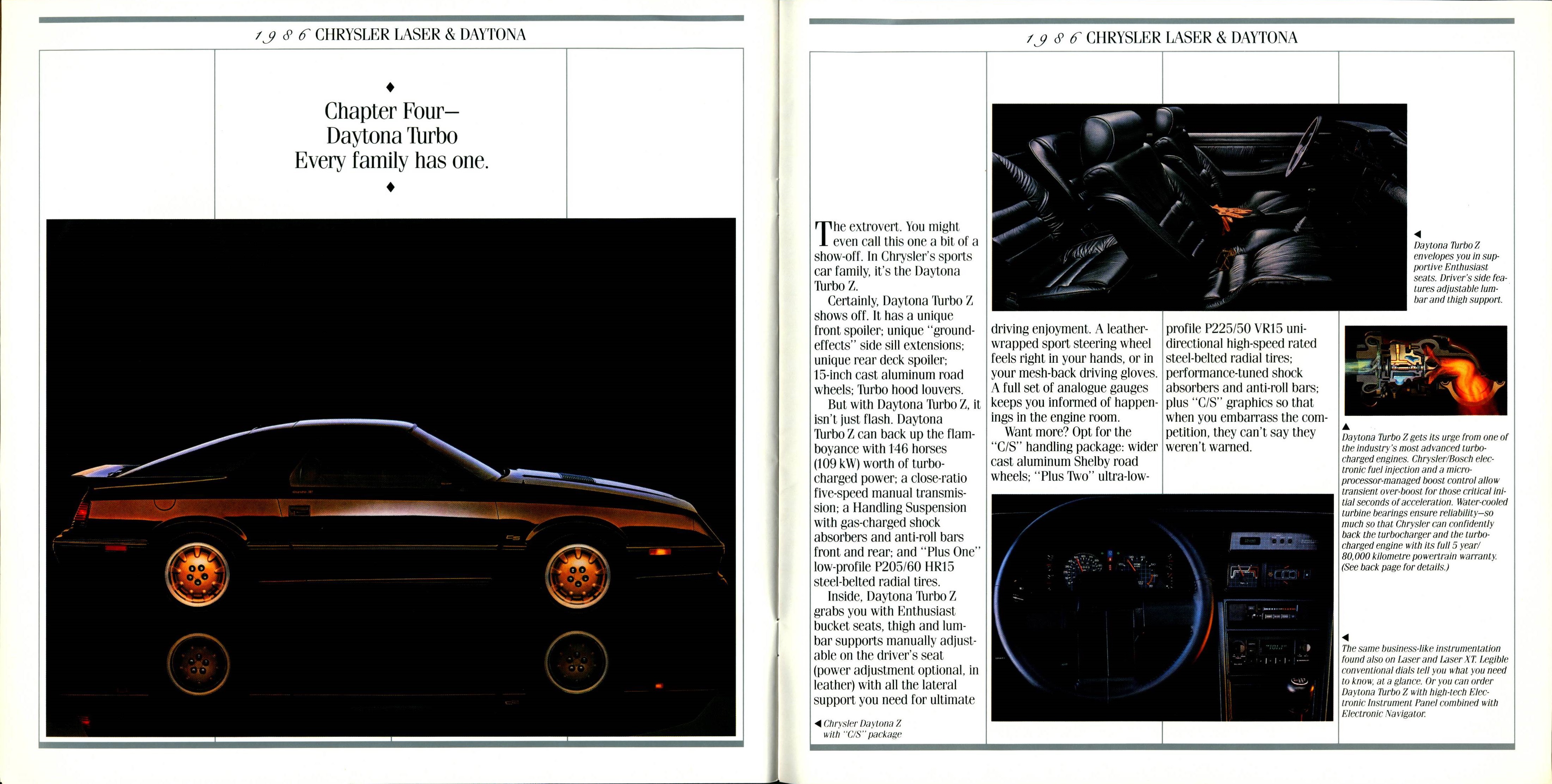 1986 Chrysler Laser-Daytona Brochure (Cdn) 08-09