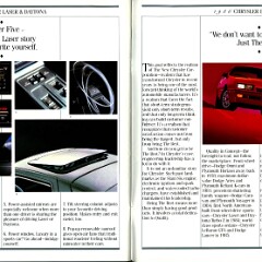 1986 Chrysler Laser-Daytona Brochure (Cdn) 10-11