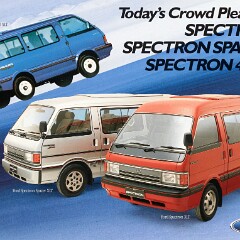 1986 Ford Spectron Vans - Australia 1986 Ford Spectron Vans - Australia