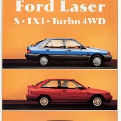 1991 Ford KF Laser - Australia 1991 Ford KF Laser - Australia