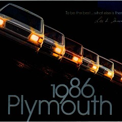 1986 Plymouth Full Line Prestige Brochure 68