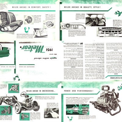 1951 Meteor Foldout (Cdn)-Side A