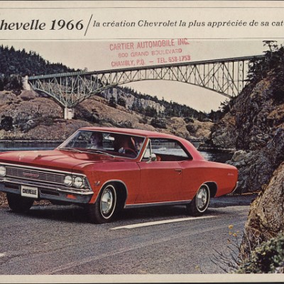 1966 Chevrolet Chevelle - Canada French 1966 Chevrolet Chevelle - Canada French