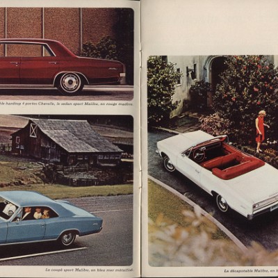 1966 Chevrolet Chevelle Canada French Brochure 06-07