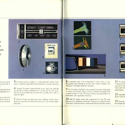 1967 Cadilac Brochure Canada 20-21