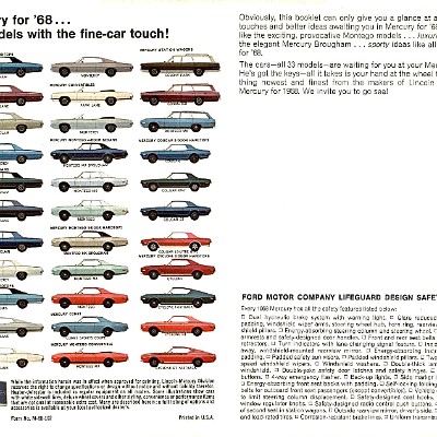 1968 Mercury Line Booklet-20