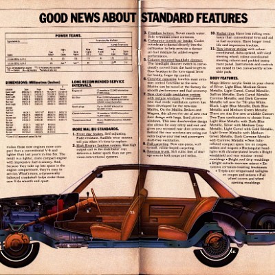 1978 Chevrolet Malibu Brochure Canada 12-13
