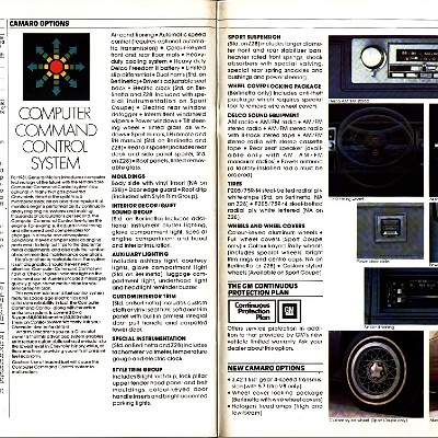 1981 Chevrolet Camaro Brochure Canada 10-11