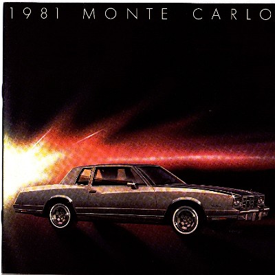 1981 Chevrolet Monte Carlo - Canada 1981 Chevrolet Monte Carlo - Canada