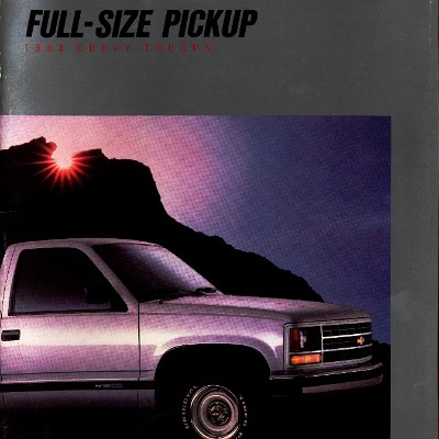 1988 Chevrolet Full-Size Pickup - Aug 1987 1988 Chevrolet Full-Size Pickup - Aug 1987