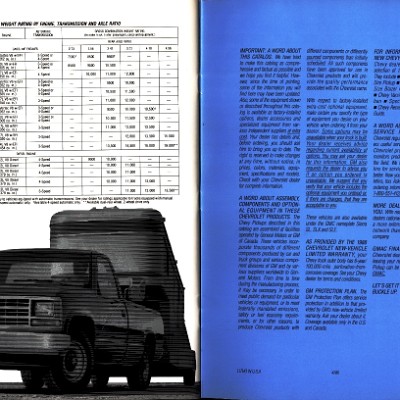 1988 Chevrolet Full Size Pickup Brochure (Rev) 36-37