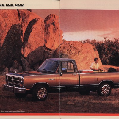 1988 Dodge Full-Size Pickups Brochure 04-05