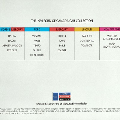 1991 Ford Collection (Cdn)-02