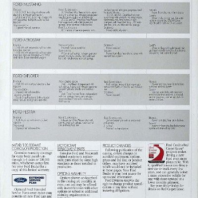 1992 Ford Cars-16