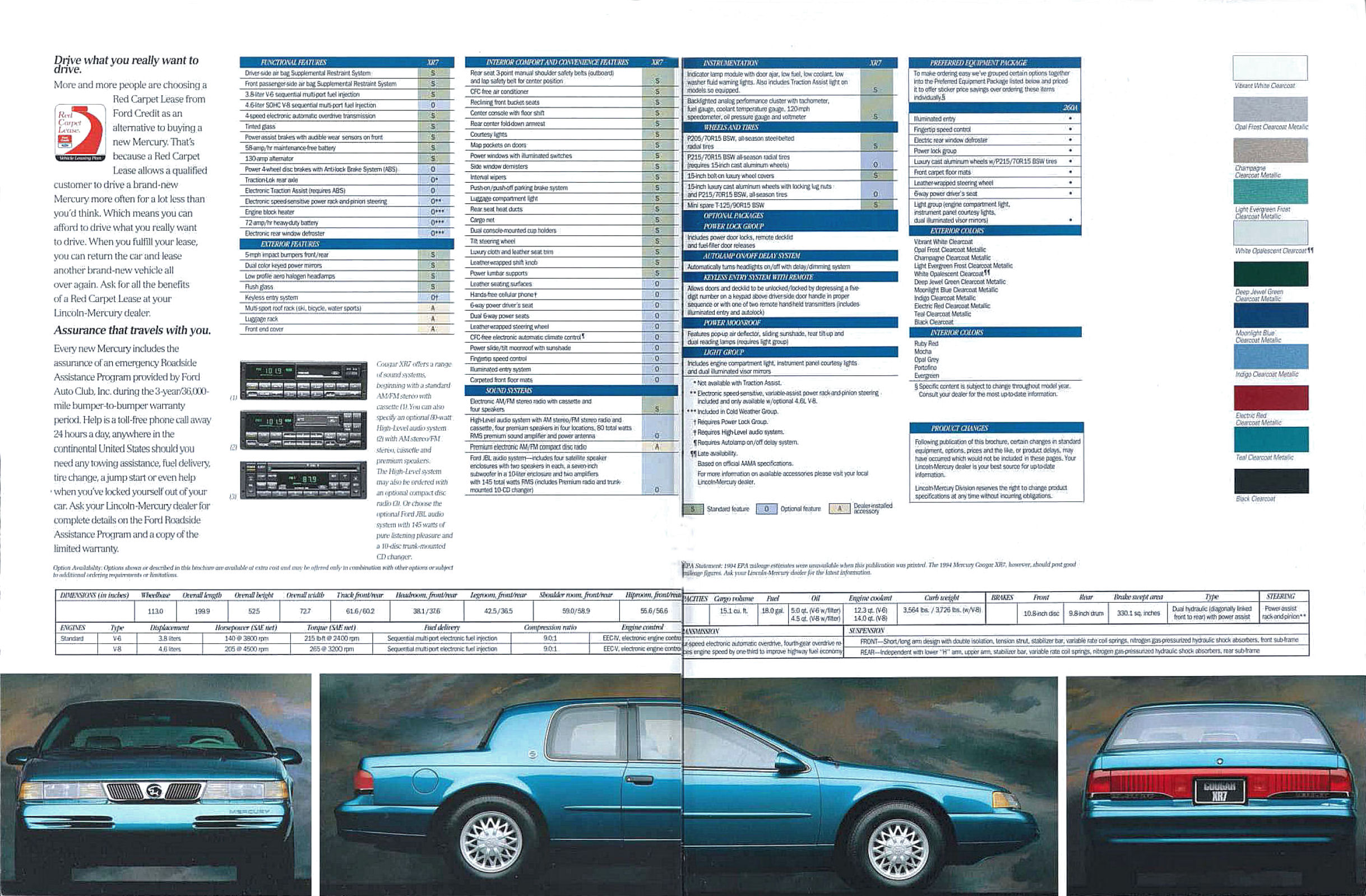 1994 Mercury Cougar XR7-08-09