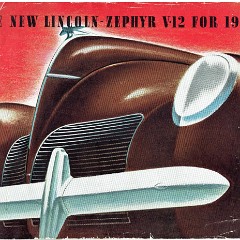 1937 Lincoln-Zephyr V-12 1937 Lincoln-Zephyr V-12