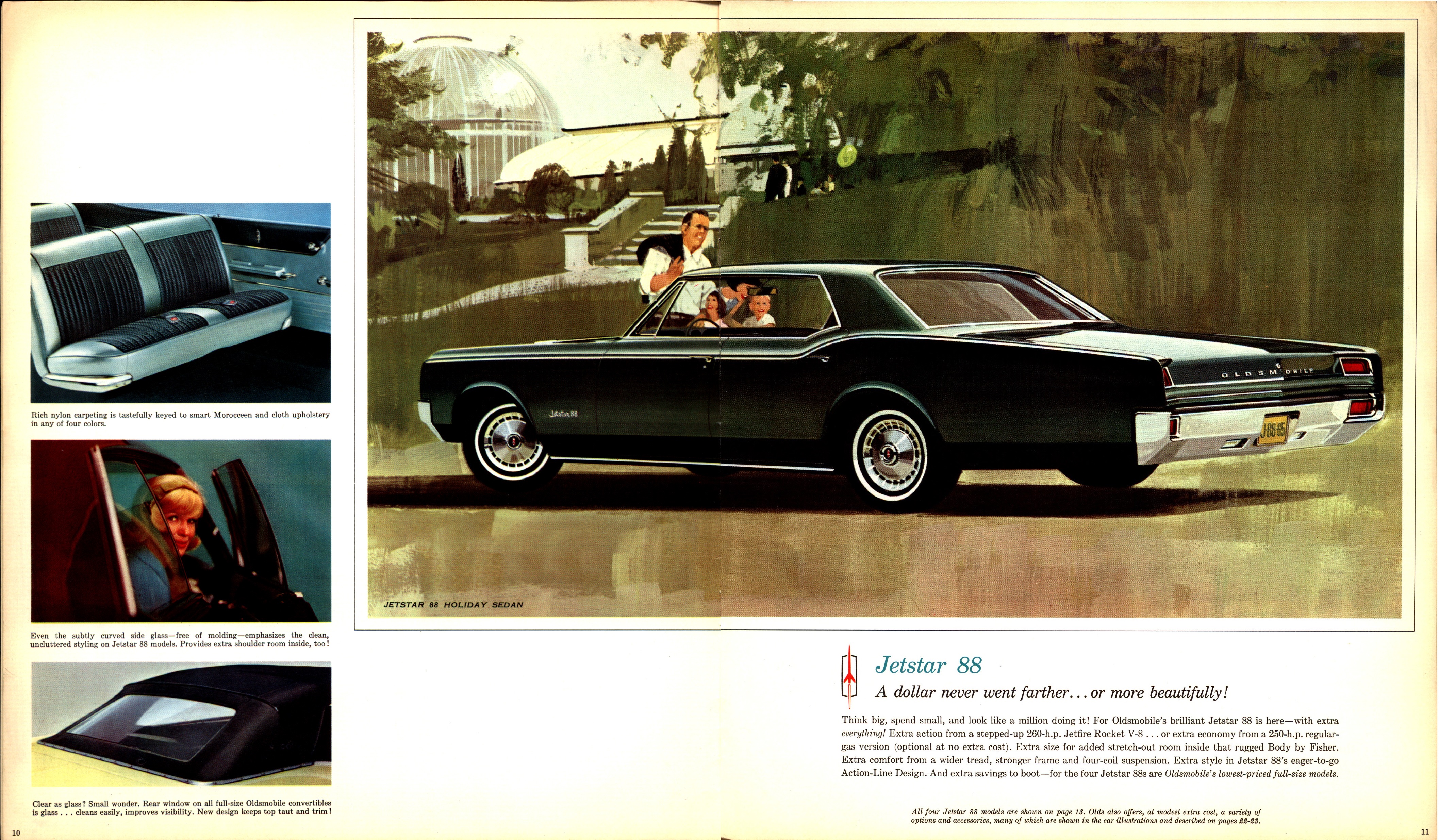 1965 Oldsmobile Full Line Brochure (Cdn) 10-11